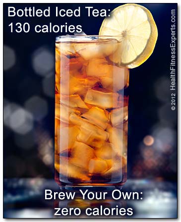 避免瓶装冰茶加糖